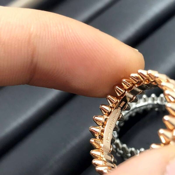 CARTIER Anillo (Plateado, Dorado y Oro Rosa)