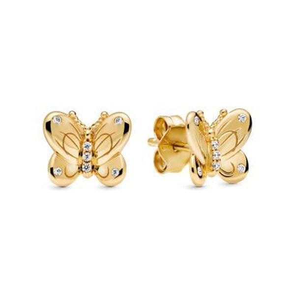 Aretes Mariposas Decorativas, Pandora Shine™