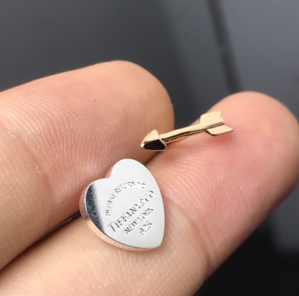 Aretes Tiffany Return to Tiffany® Love
