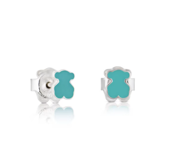 TOUS Pendientes de plata Muffin