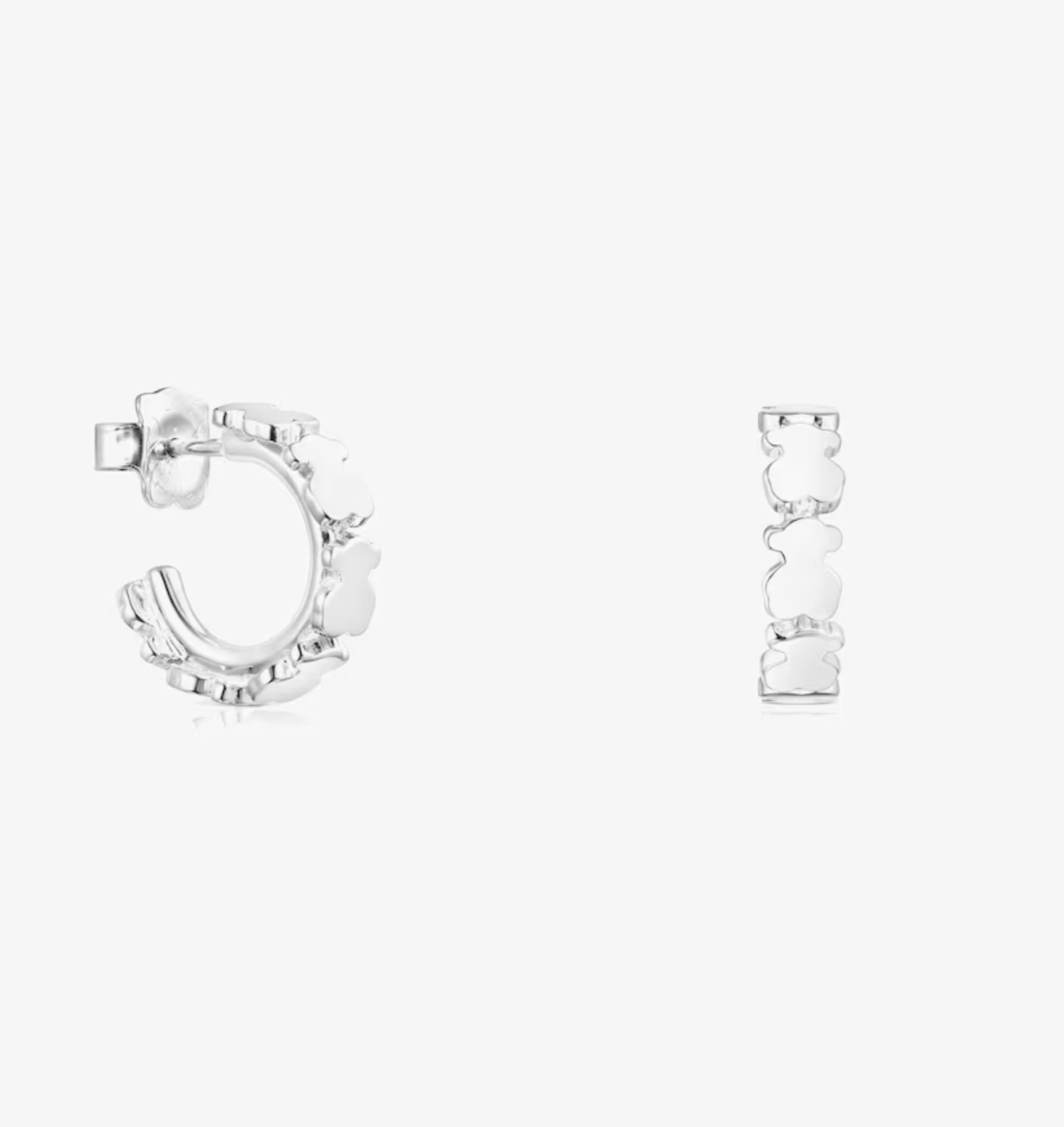 TOUS Pendientes aro Straight