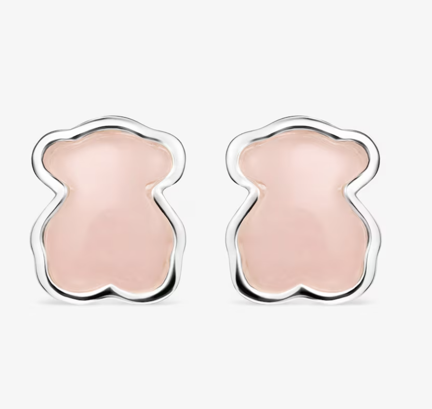 TOUS 9MM Pendientes cuarzo New Color
