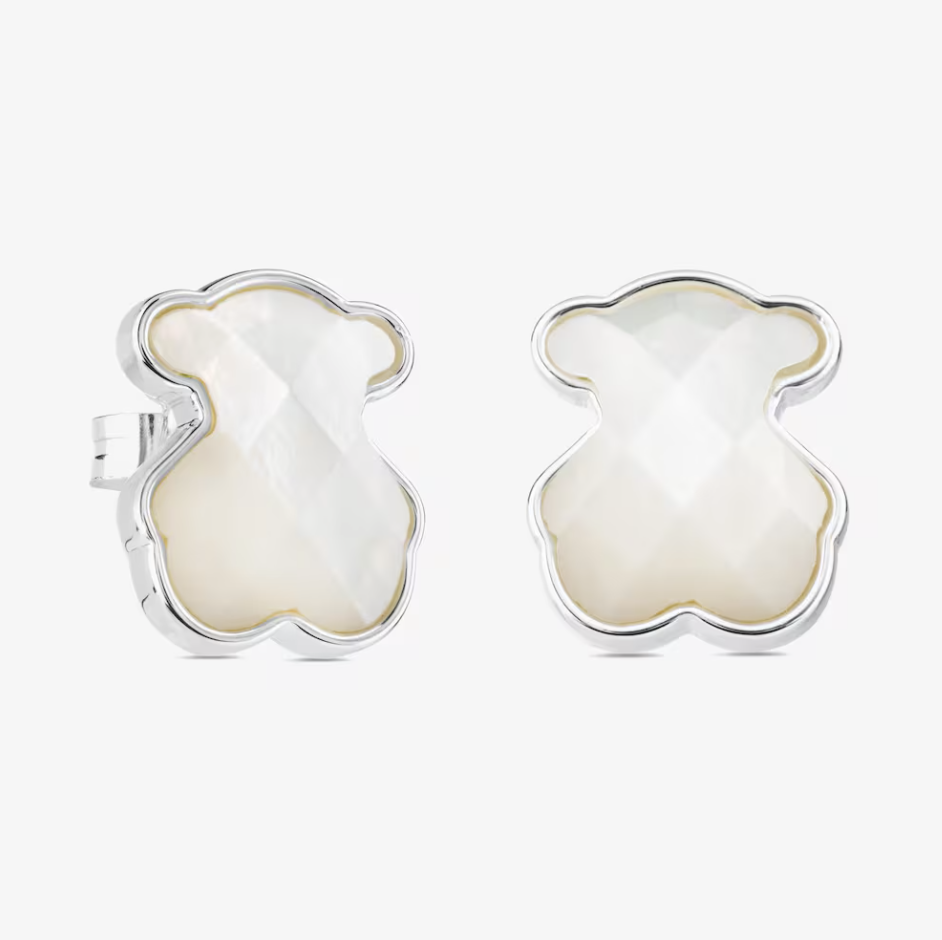 TOUS 15MM Pendientes nácar Nacars