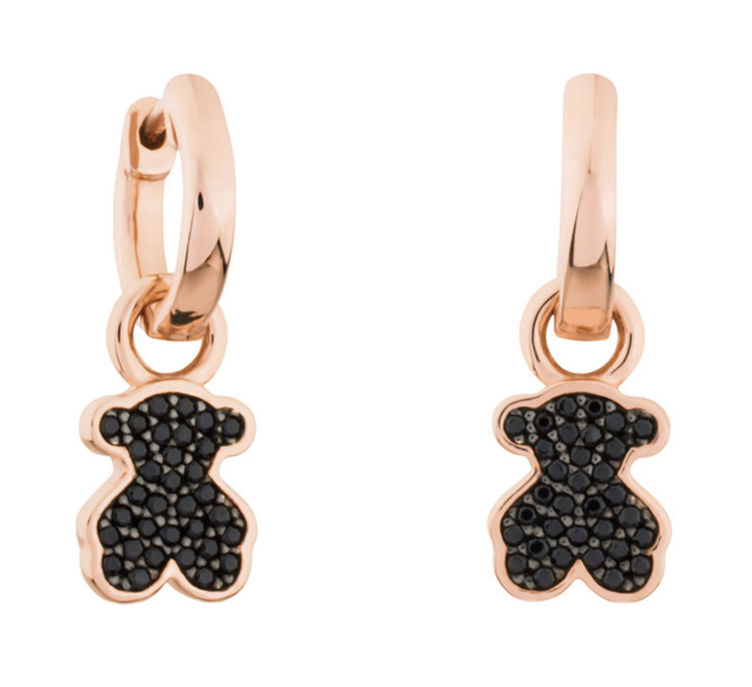TOUS Argollas Bear oro rosa
