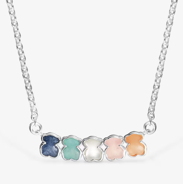TOUS Collar con gemas Mini Color