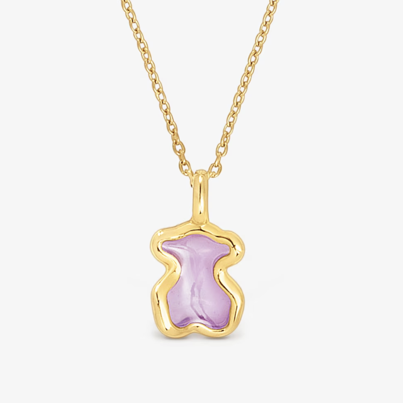 TOUS Collar Lila Gregal