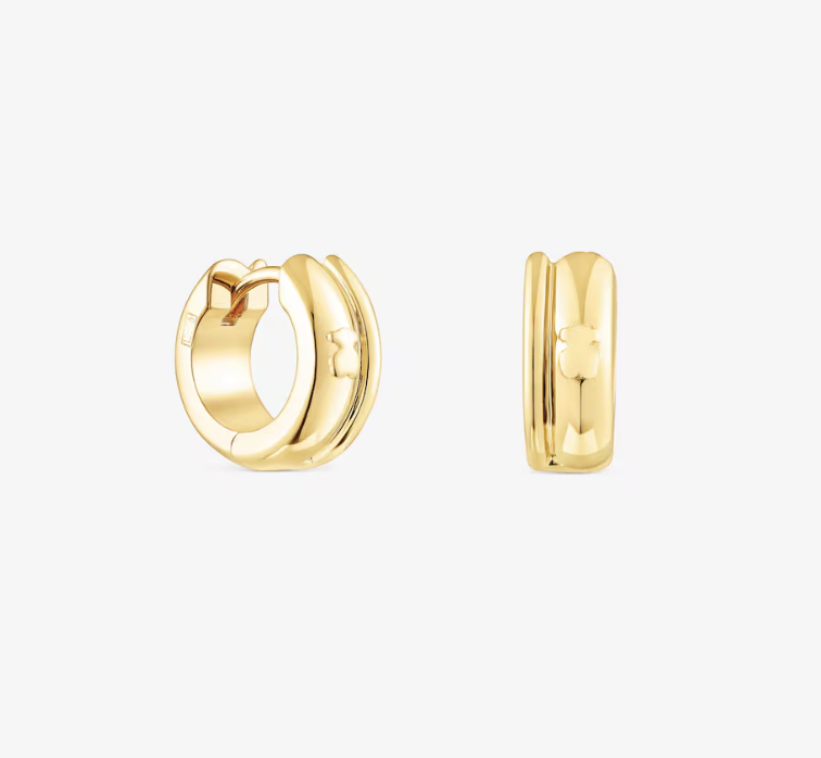 TOUS Aretes doble aro Fellow