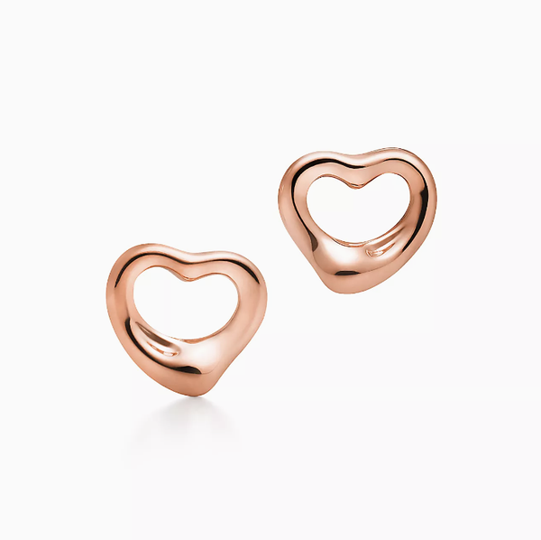 Tiffany Elsa Peretti® Aretes de broche Open Heart
