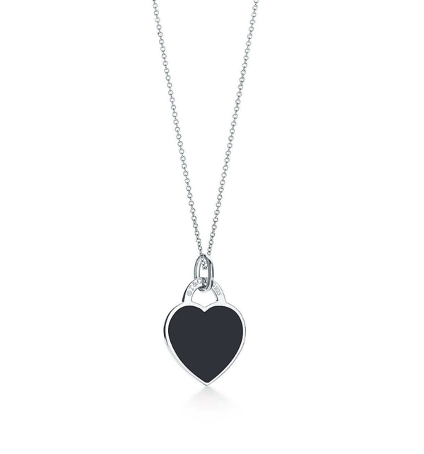 Return to Tiffany® Tiffany Black® Heart Tag Charm