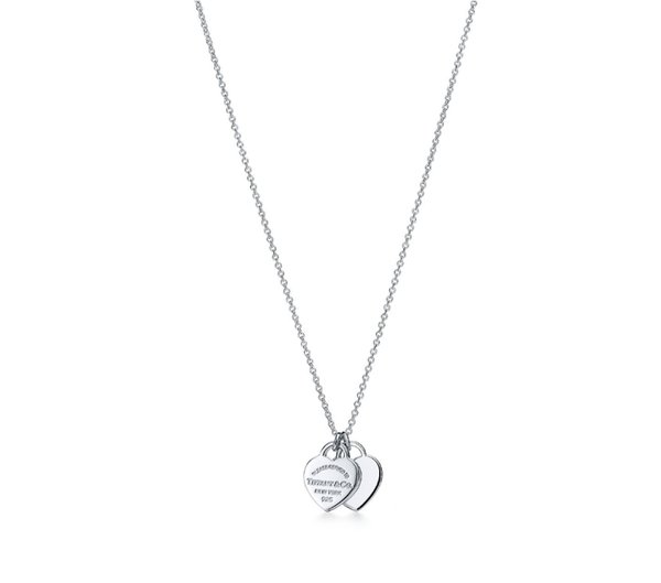 Return to Tiffany® Double Heart Tag Pendant
