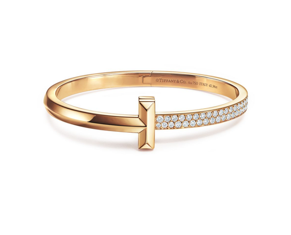 Tiffany T T1 Pulsera con bisagra ancha