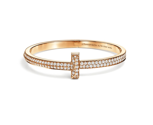 Tiffany T Pulsera ancha con bisagra T1