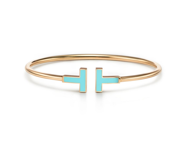 Tiffany T Brazalete con turquesa