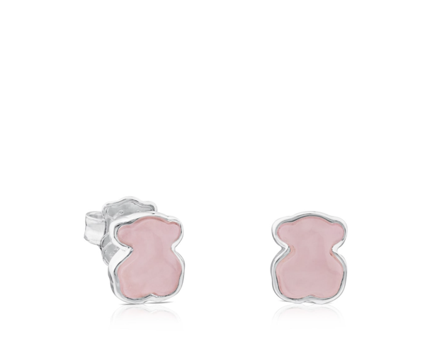 TOUS Pendientes de plata con cuarcita