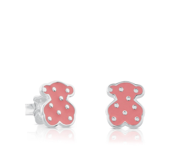 Pendientes Face de Plata