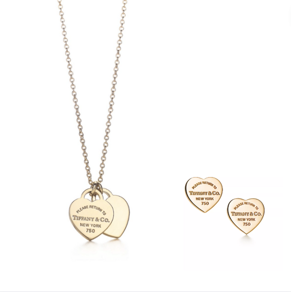 Tiffany set collar y aretes