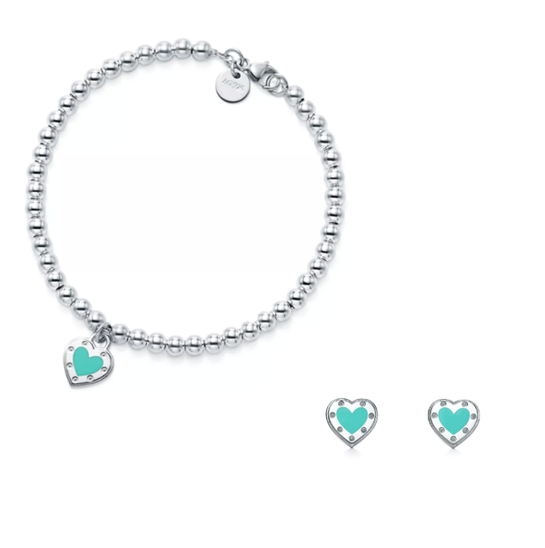 Tiffany Set Pulsera y Aretes
