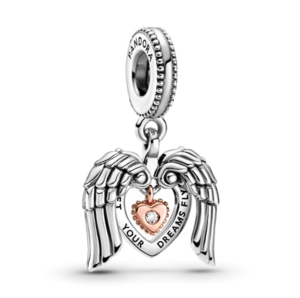 Colgante Alas de Ángel y Corazón