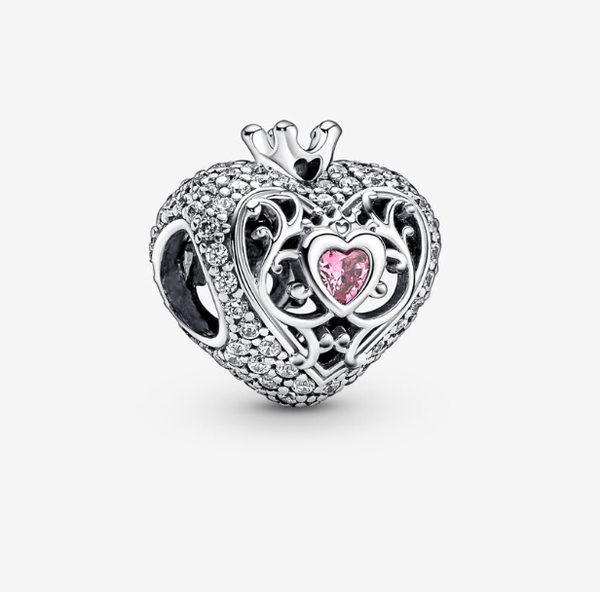Pandora Regal Crown & Heart Charm