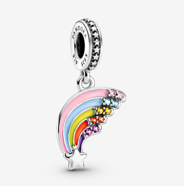 Colourful Rainbow Dangle Charm