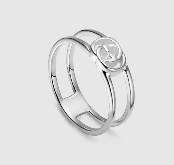 Interlocking G thin open band