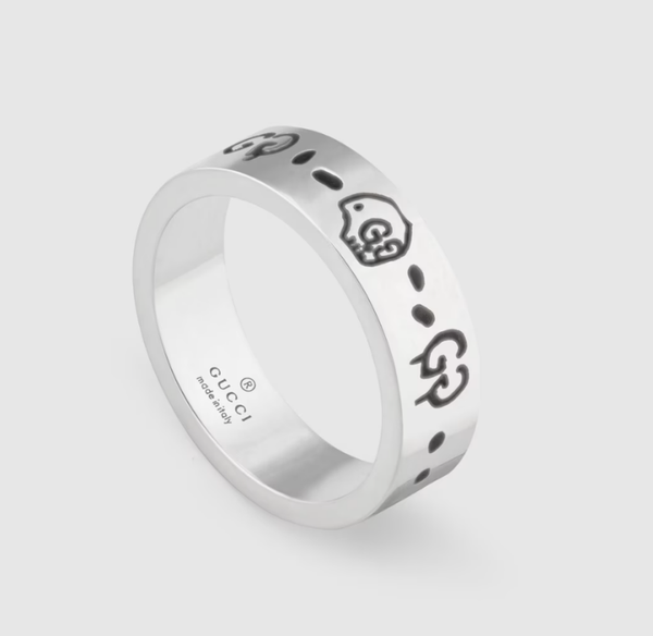 Anillo de Plata GucciGhost