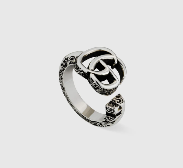 Double G key ring