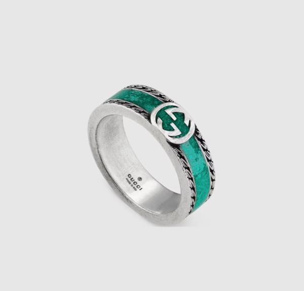 Ring with Interlocking G