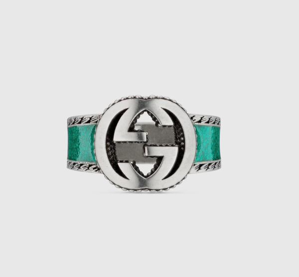 Ring with Interlocking G