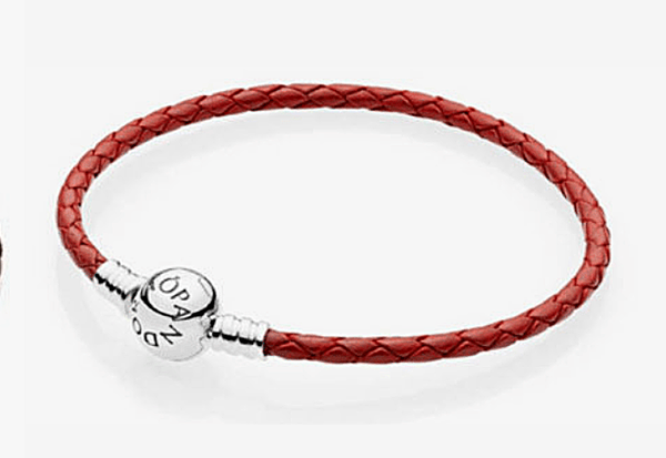 Pulsera Pandora cuero