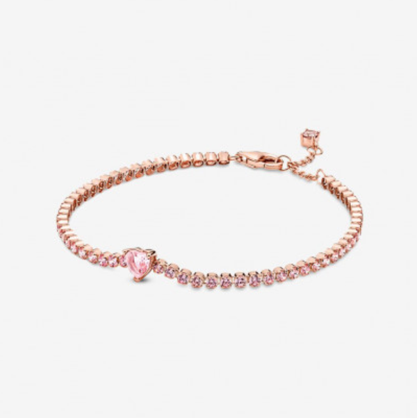 Pulsera Pandora (Oro Rosa y Plateada)