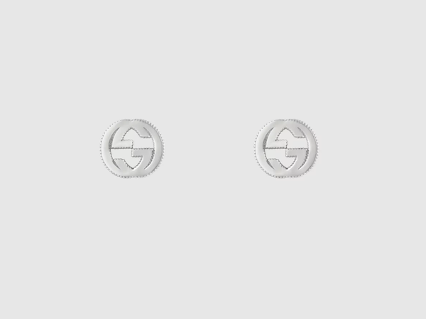 GUCCI Interlocking G earrings in silver