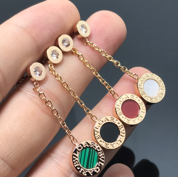 BVLGARI Aretes (4 tonos diferentes)