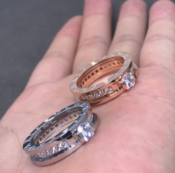 BVLGARI Anillo 2 en 1 (2 tonos)