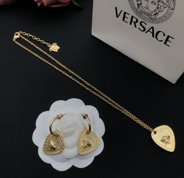 VERSACE Set - Collar + Aretes