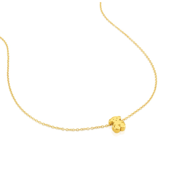 TOUS Collar pequeño de plata motivo oso Sweet Dolls