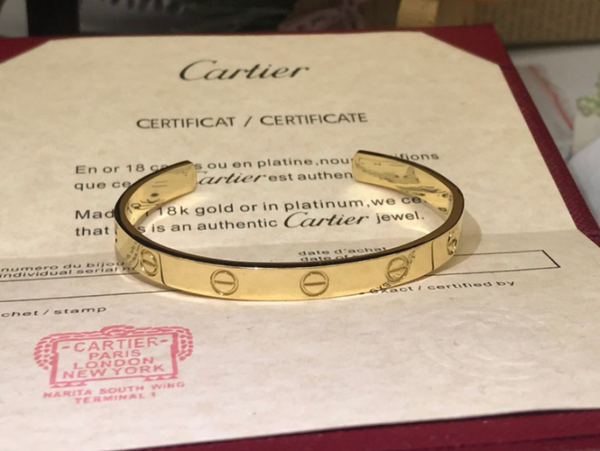 Cartier Love Bracelet (Plateado, Dorado y Oro Rosa)