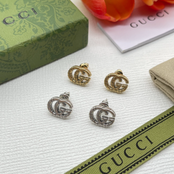 GUCCI Aretes (Dorado y Plateado)