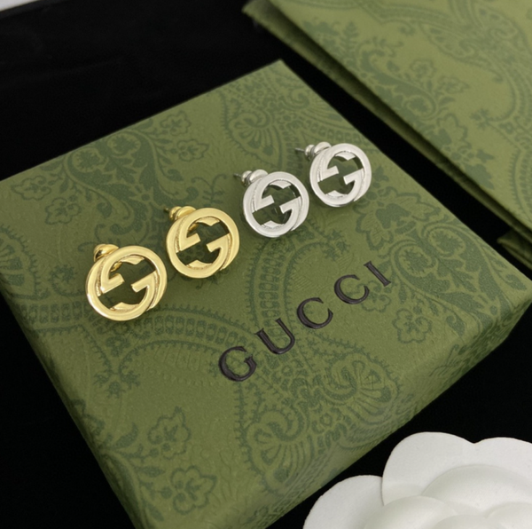 GUCCI Aretes (Dorado y Plateado)