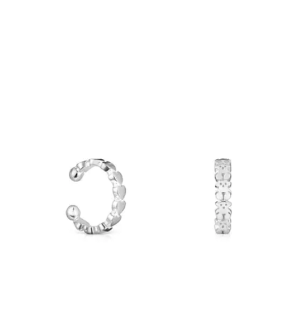 TOUS Pack de DOS Earcuff Straight de Plata
