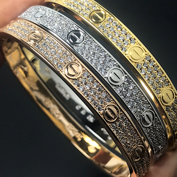 Cartier Pulsera (Dorado, Plateado y Oro Rosa)