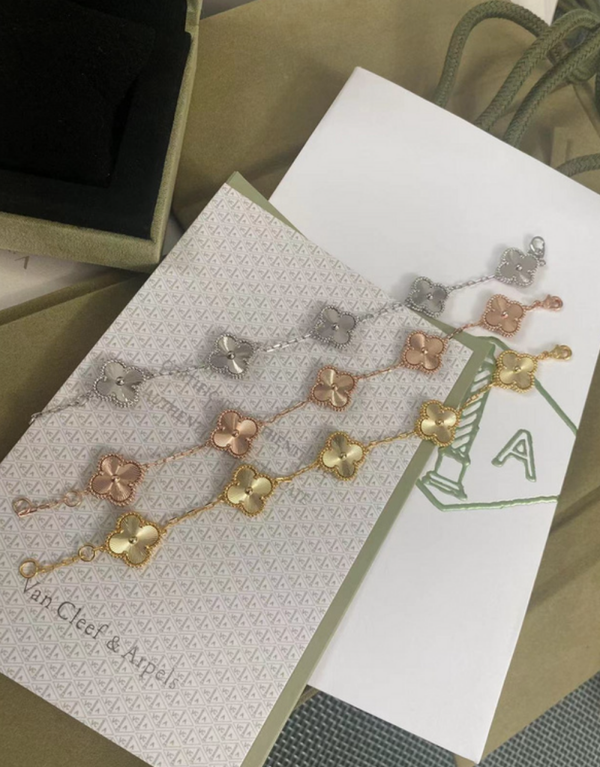 Pulsera Van Cleef & Arpels (Dorado/Oro Rosa/Plateado)