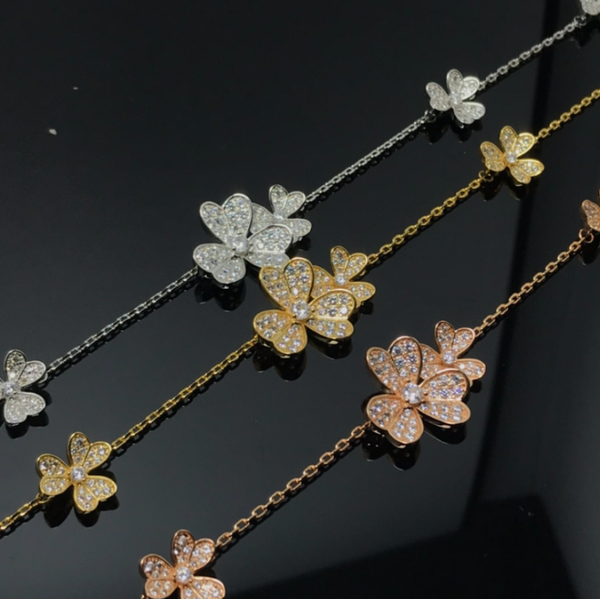 Pulsera Van Cleef & Arpels (Dorado/Oro Rosa/Plateado)