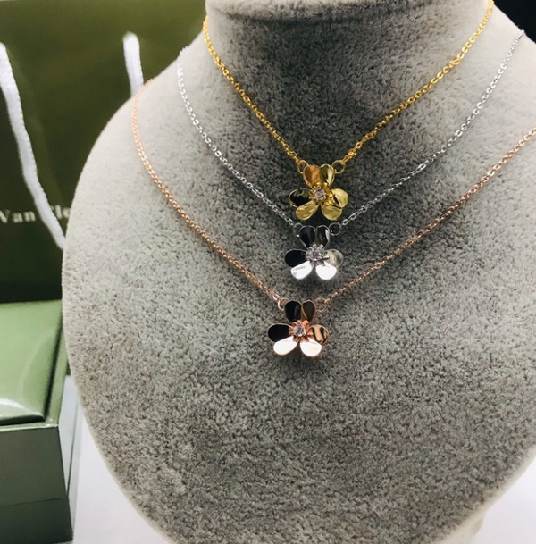 Collar Van Cleef & Arpels (Dorado/Plateado/Oro rosa)