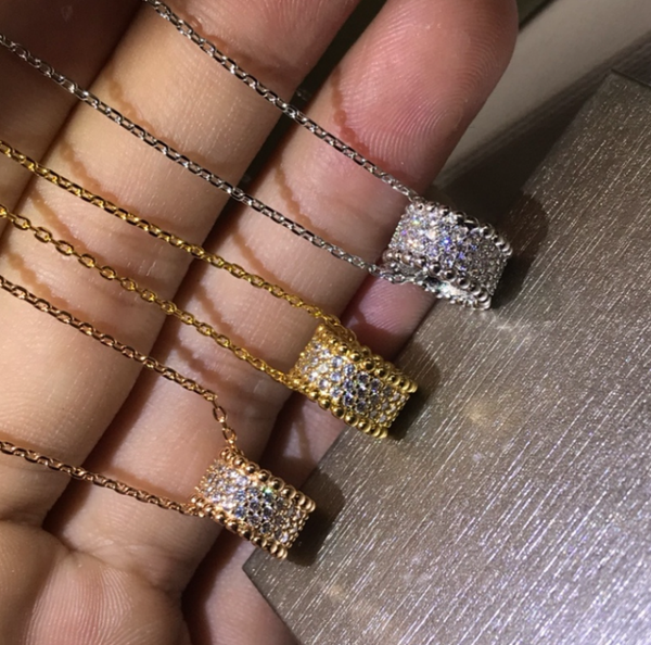 Collar Van Cleef & Arpels (Dorado/Plateado/Oro rosa)