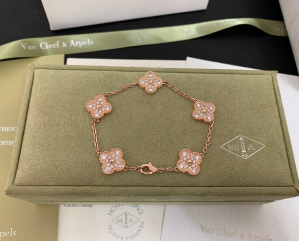 Pulsera Van Cleef & Arpels (Dorado/Oro Rosa/Plateado)