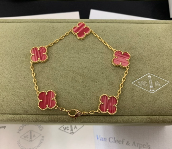 Pulsera Van Cleef & Arpels (Dorado/Oro Rosa/Plateado)