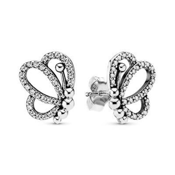 Aretes Contornos de Mariposa
