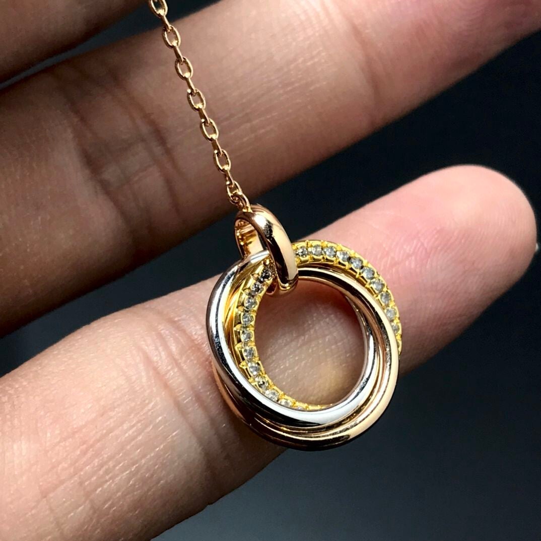 Collar Cartier para Mujer, amarillo Love