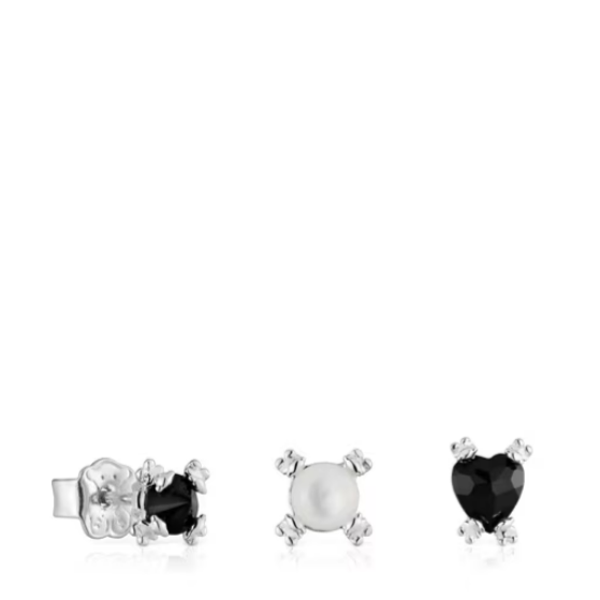 TOUS Pack de tres pendientes